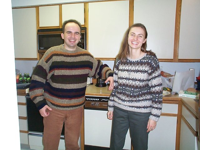 Party after Christmas at Eduard & Monica, 12/26/2000
(Click on the picture for the full-size version)