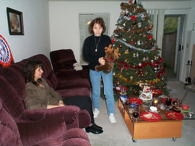 Party after Christmas at Eduard & Monica, 12/26/2000
(Click on the picture for the full-size version)