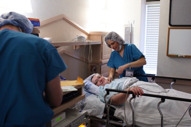 Vlad Theodore Constantin - Kajsa taking care of Flavia post-operation
(Click on the picture for the full-size version)