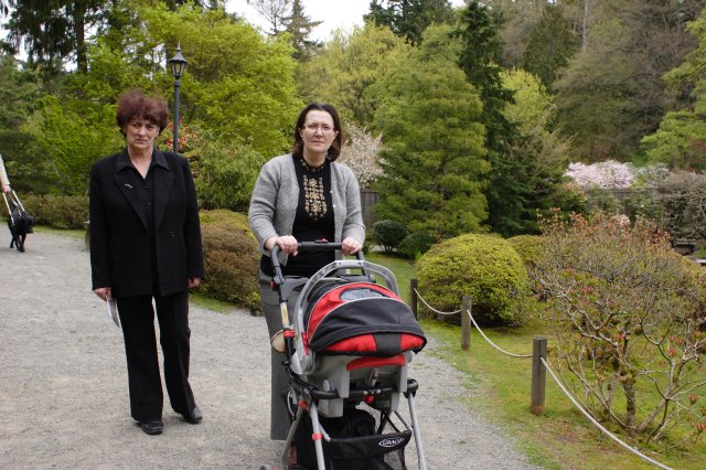 In Japanese Garden and Arboretum
(Click on the picture for the full-size version)