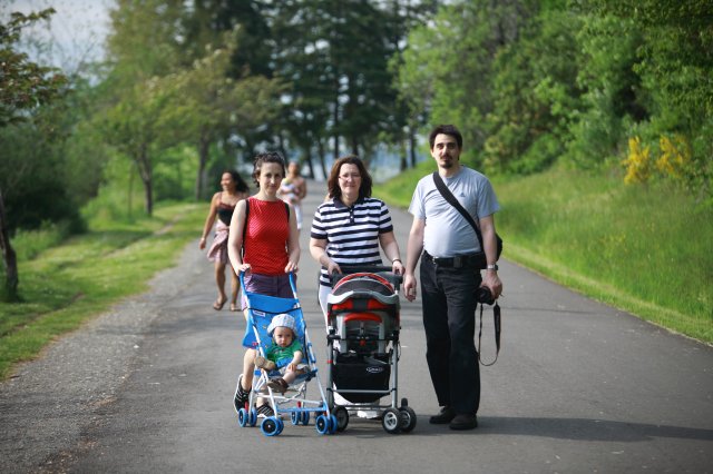 In Seward Park
(Click on the picture for the full-size version)
