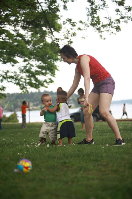 In Seward Park
(Click on the picture for the full-size version)