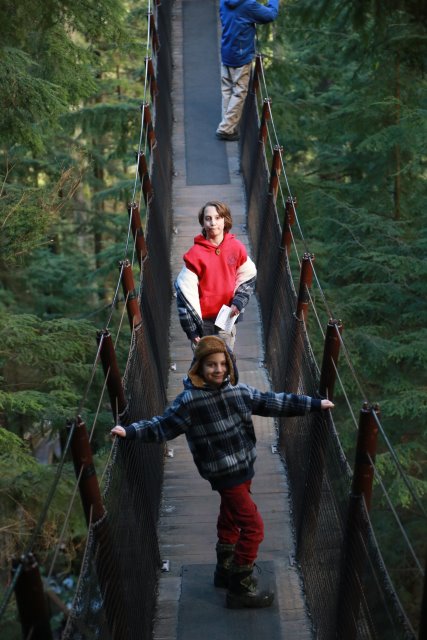 Capilano suspension bridge, 2/24
(Click on the picture for the full-size version)