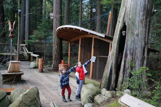 Capilano suspension bridge, 2/24
(Click on the picture for the full-size version)