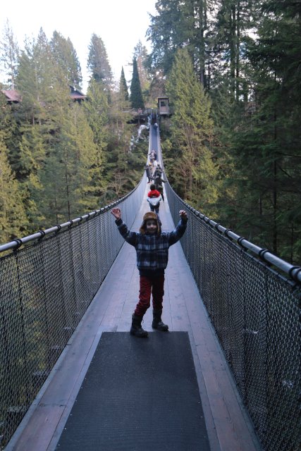 Capilano suspension bridge, 2/24
(Click on the picture for the full-size version)