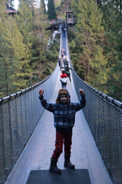 Capilano suspension bridge, 2/24
(Click on the picture for the full-size version)